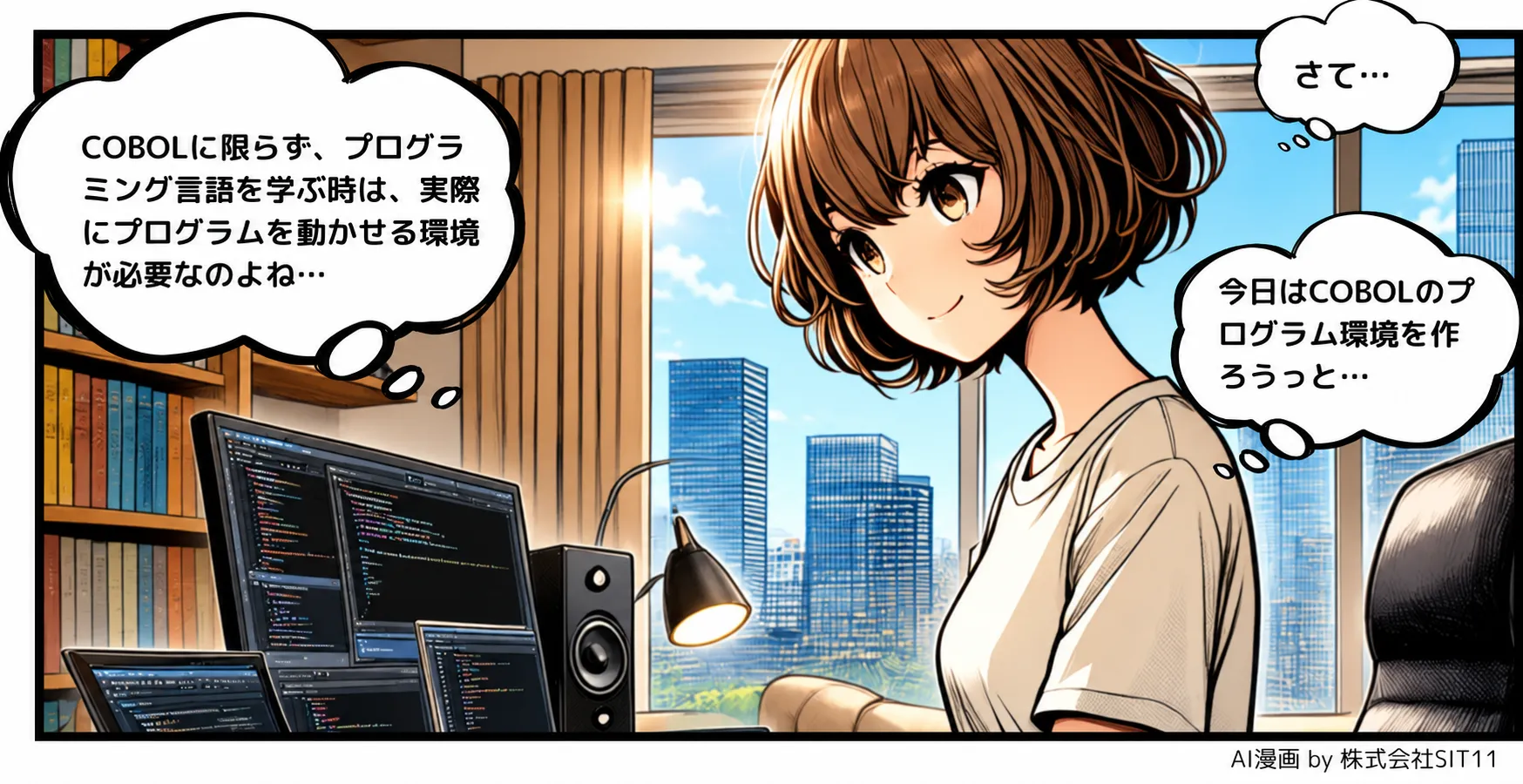 漫画COBOL入門のバナー